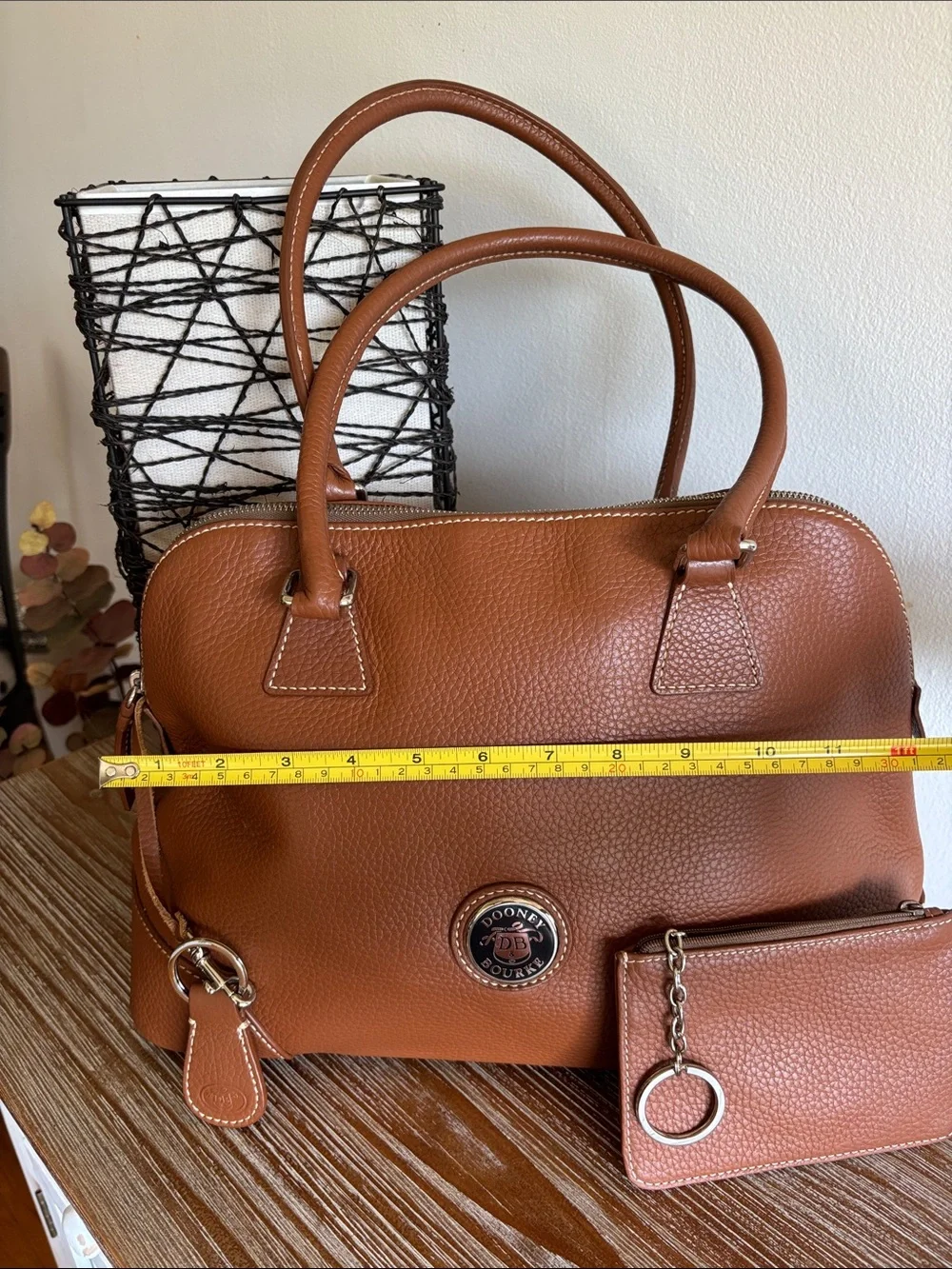 Dooney & Bourke caramel brown